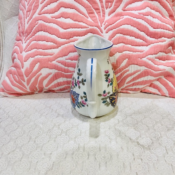 F16-Vintage Seymour Mann TOBACCO LEAF Porcelain Creamer - Picture 4 of 9